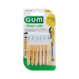 Gum Trav-ler 1514 1.3mm Interdental Brushes 6 Units