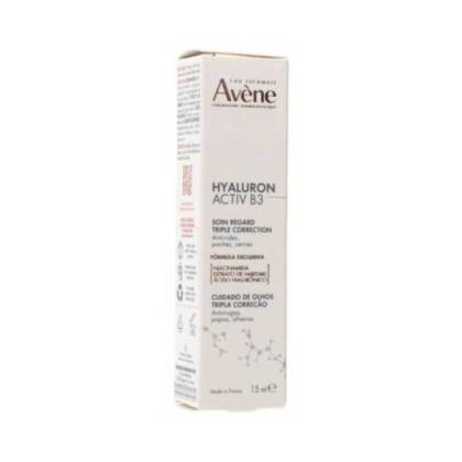 Avene Hyaluron Activ B3 Cuidado ocular de correção tripla 15 ml