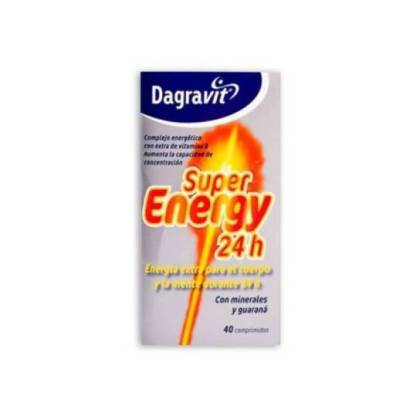 Dagravit Super Energy 24 H 40 Comprimidos