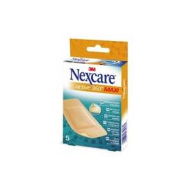 Nexcare Active 360 Maxi Curativos 10x6 Cm 5 Unidades