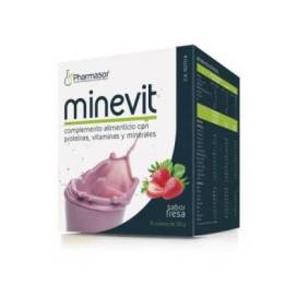 Minevit Senior Strawberry 15 Sachets Pharmasor