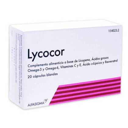 Lycocor 20 Capsules