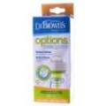 Dr Browns Options Biberon Boca Ancha 150 ml Verde 0m