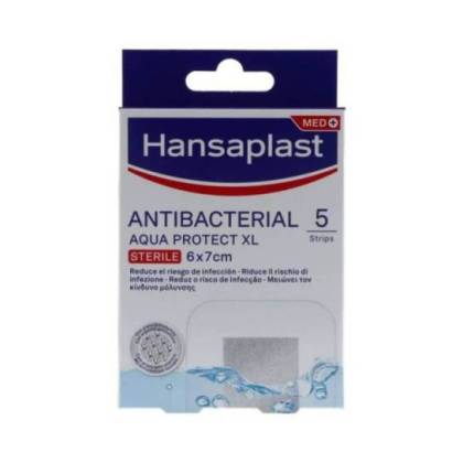 Hansaplast Antibacterial Agua Protect Xl 6x7 Cm 5 Unidades