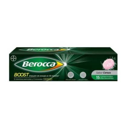 Berocca Boost Com Guarana 15 Comprimidos Efervescentes