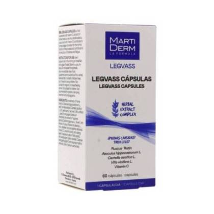 Martiderm Legvass Oral 60 Cápsulas