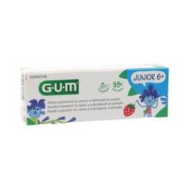 Gum Junior Tooth Paste Strawberry +6y 50 Ml