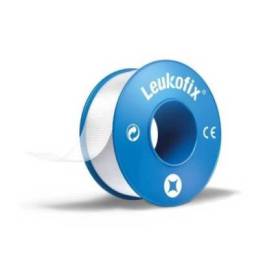 Gesso Hipoalérgico Leukofix Plastico 1 Unidade 5 M X 2,5 Cm