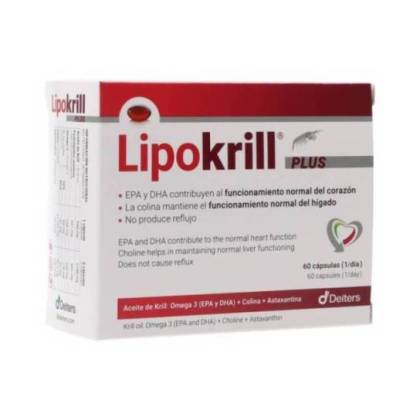 Lipokrill Ômega-3 60 Cápsulas