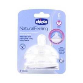 Chicco Natural Feeling 2 Sauger 6m+ Schnell