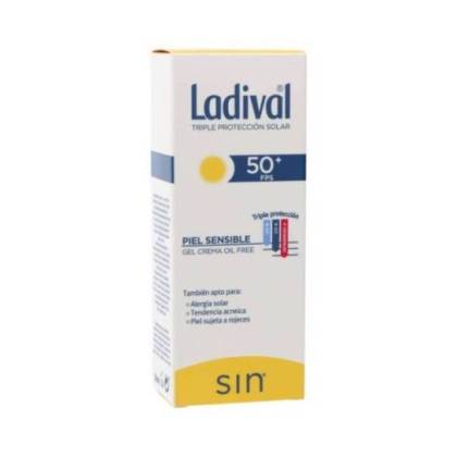 Ladival Gel Creme Oil Free Pele Senível Spf50 50 Ml