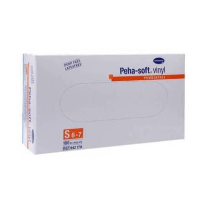 Peha-soft Vinyl Gloves 100 Units Small Size