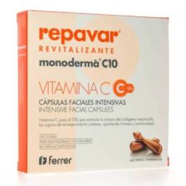 Repavar revitalisierendes Monoderma C10 Vitamin C 28 Kapseln