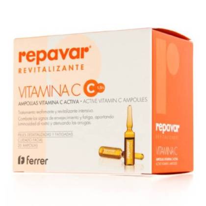 Repavar revitalisierendes Vitamin C 20 Ampullen