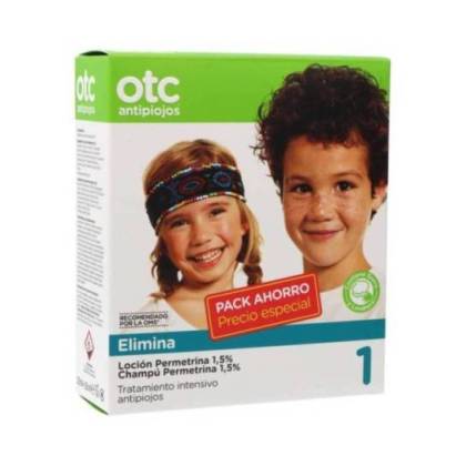 Otc Antipiojos Pack Permetrina 1,5%