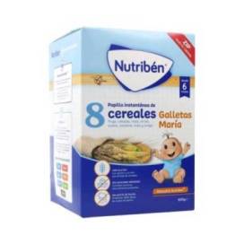 Nutriben 8 Cereais Biscoitos Maria 600 G