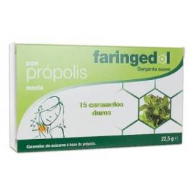Faringedol Propolis-mint 15 Sweets