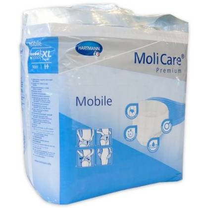 Molicare Premium Mobile 6 Tropfen Größe Xl 14 Einheiten