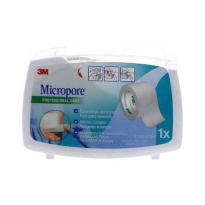 3m White Micropore Tape 7.5 MX 2.5 Cm