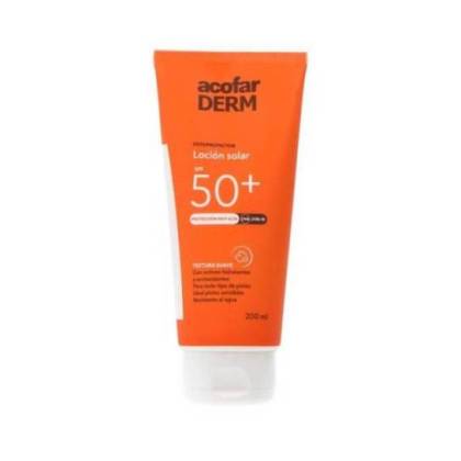 Acofarderm Locão Solar Corpo Spf50+ 200ml