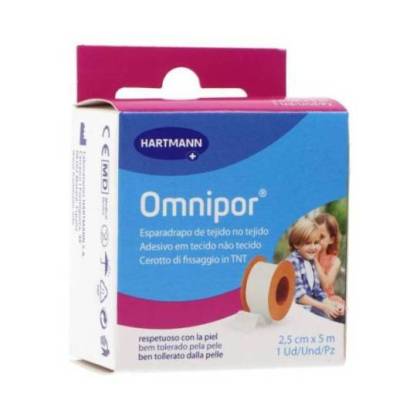 Omnipor Paper Adhesive 5m X 2.5cm Hartmann