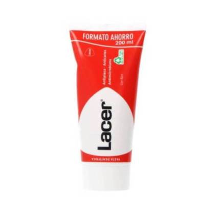 Lacer Toothpaste With Fluor 200 ml