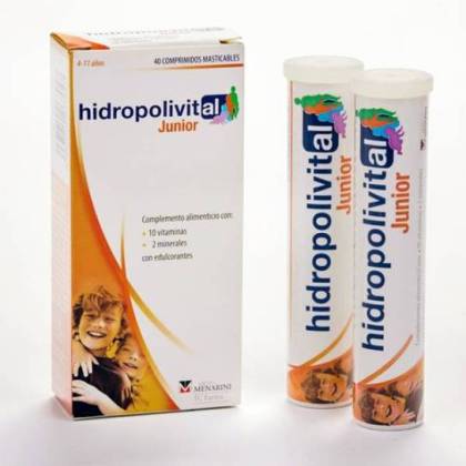 Hidropolivital Junior 40 Comp Masticable