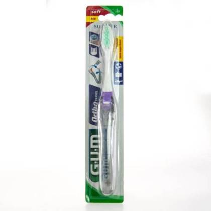 125 Gum Orthodontic Travel Toothbrush 1 Unit