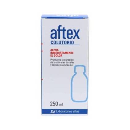 Aftex Solução para enxaguatório bucal 250 ml