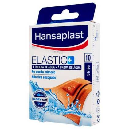 Hansaplast Elastic Water Resistant 10 Units