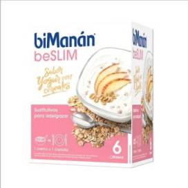 Bimanan Sustitutive Creme De Iogurte Com Cereais 6 Saquetas