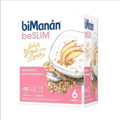 Bimanan Sustitutive Joghurt Und Getreide Creme 6 Beutel