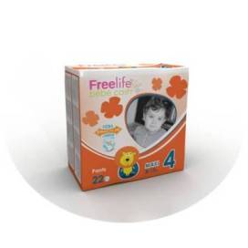 Freelife Bebecash Pañal Infantil Pants 7- 18 Kg Maxi 22 U