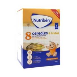 Nutriben 8 Cereais E Mel 4 Frutas 600 G