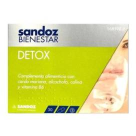 Sandoz Bienestar Detox 30 Cápsulas