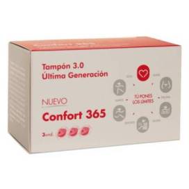 Confort Tampons 365 3 Einheiten