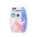 Chicco Chupeta Silicone Orthodontic Rosa 0m+