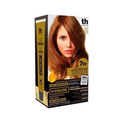 Th Vcolor N703 Rubio Medio Natural Dorado