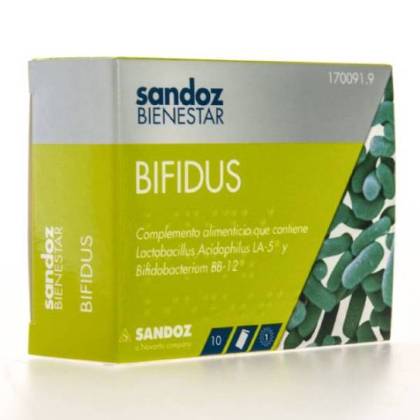 Sandoz Bienestar Bifidus Monodosis 10 Sachets