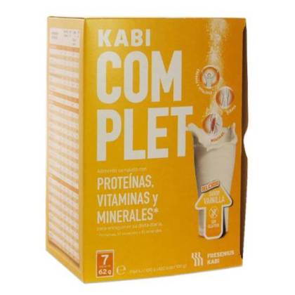 Kabi Complet Vainilla Bote 62 Gr X 7 Sob