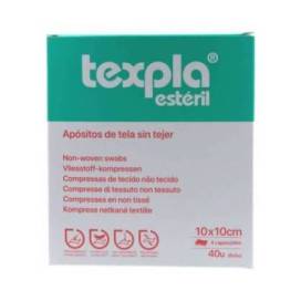 Texpla Steriler Verband 10x10cm 8 Beutel 5 Einheiten