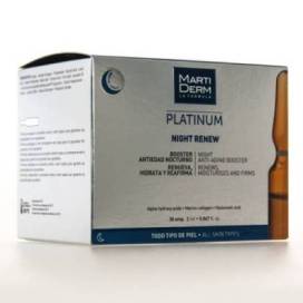 Martiderm Platinum Night Renew 30 Ampoules