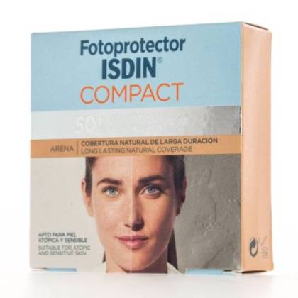 Isdin Compact Spf50 Maquillaje Arena 10g