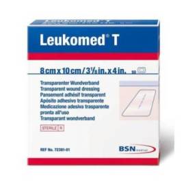 Leukomed T Verband 8cm X 10cm 5 Einheiten