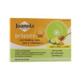 Juanola Propolis Ivy Honey and Lemon 24 Tablets