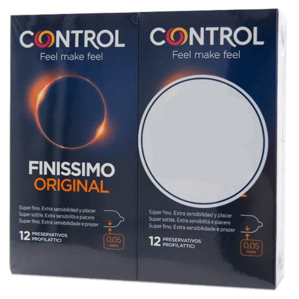 Control Preservativos Finissimo 12 Uds 12 Uds Pr