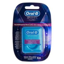 Oral B Seda Dental 3d Branco Luxe Menta 35m