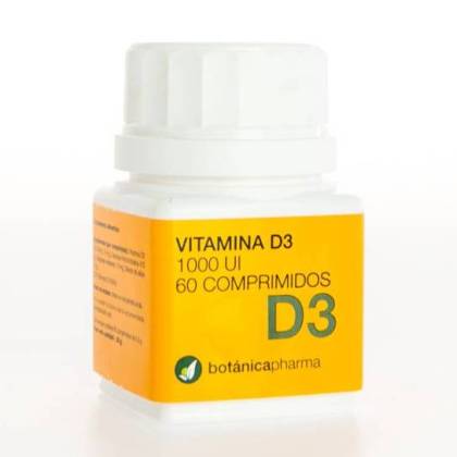 Vitamina D3 1000ui Botanicapharma 60 Comprimidos