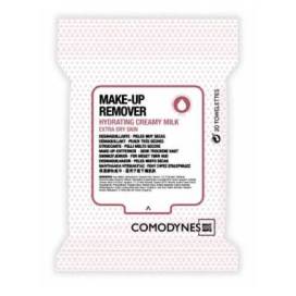 Comodynes Makeup Remover Wipes For Extra Dry Skin 20 Units
