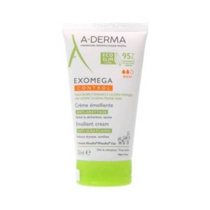 A-derma Exomega Control Creme Emoliente 50 Ml